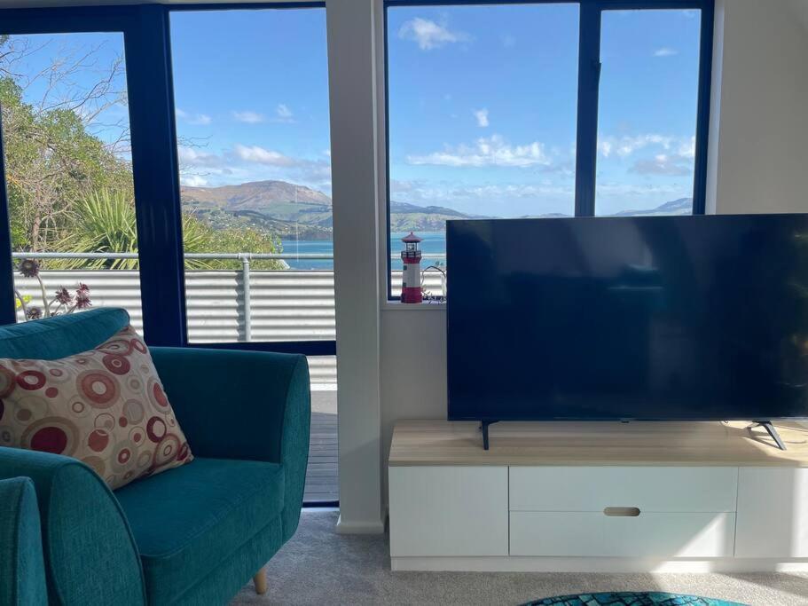 Villa The Lighthouse- Ocean View Tranquil Retreat! Lyttelton Exterior foto